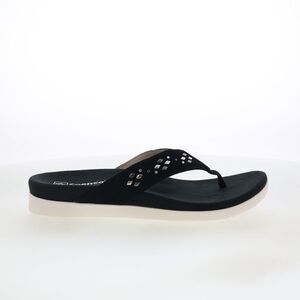 Spenco Womens Laguna Stud Black Shoes (NWT)